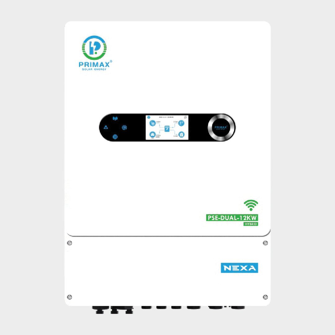 PRIMAX NEXA PSE-DUAL-12KW – 3 PHASE HYBRID SOLAR INVERTER — solar equipment in Lahore, Pakistan