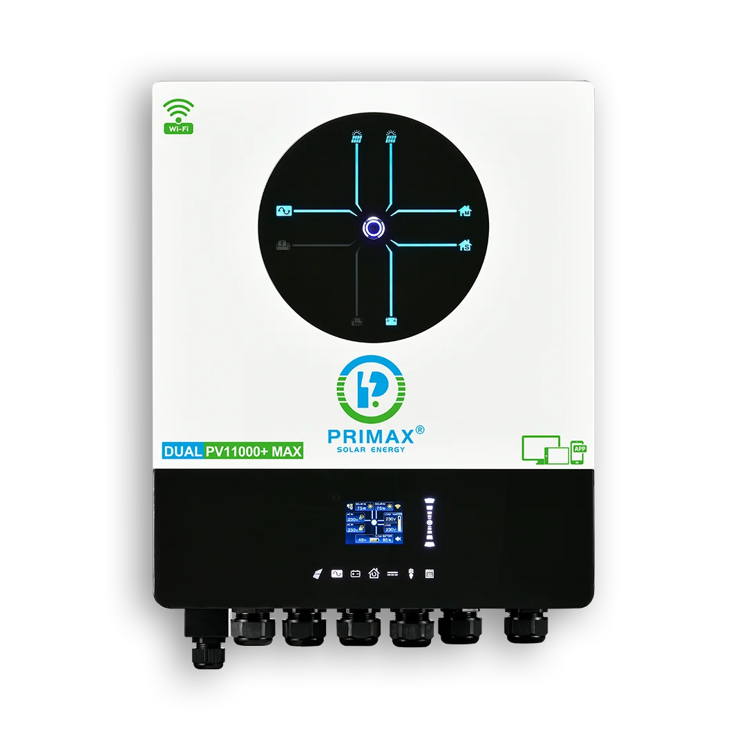 PRIMAX GALAXY PV11000+ MAX Hybrid Solar Inverter 8KW with 11000W MPPT Solar Charge Controller — solar equipment in Lahore, Pakistan