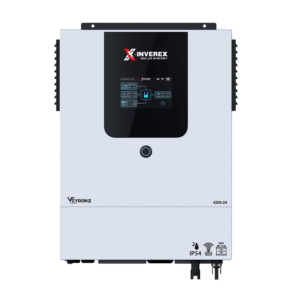 Inverex Veyron II Premium 4200-24 PV8000 IP54 Solar Inverter — solar equipment in Lahore, Pakistan