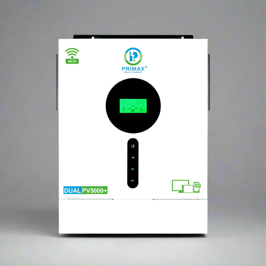 PRIMAX GALAXY PV5000+ Hybrid Solar Inverter 3.6KW with 5000W MPPT Solar Charge Controller — solar equipment in Lahore, Pakistan