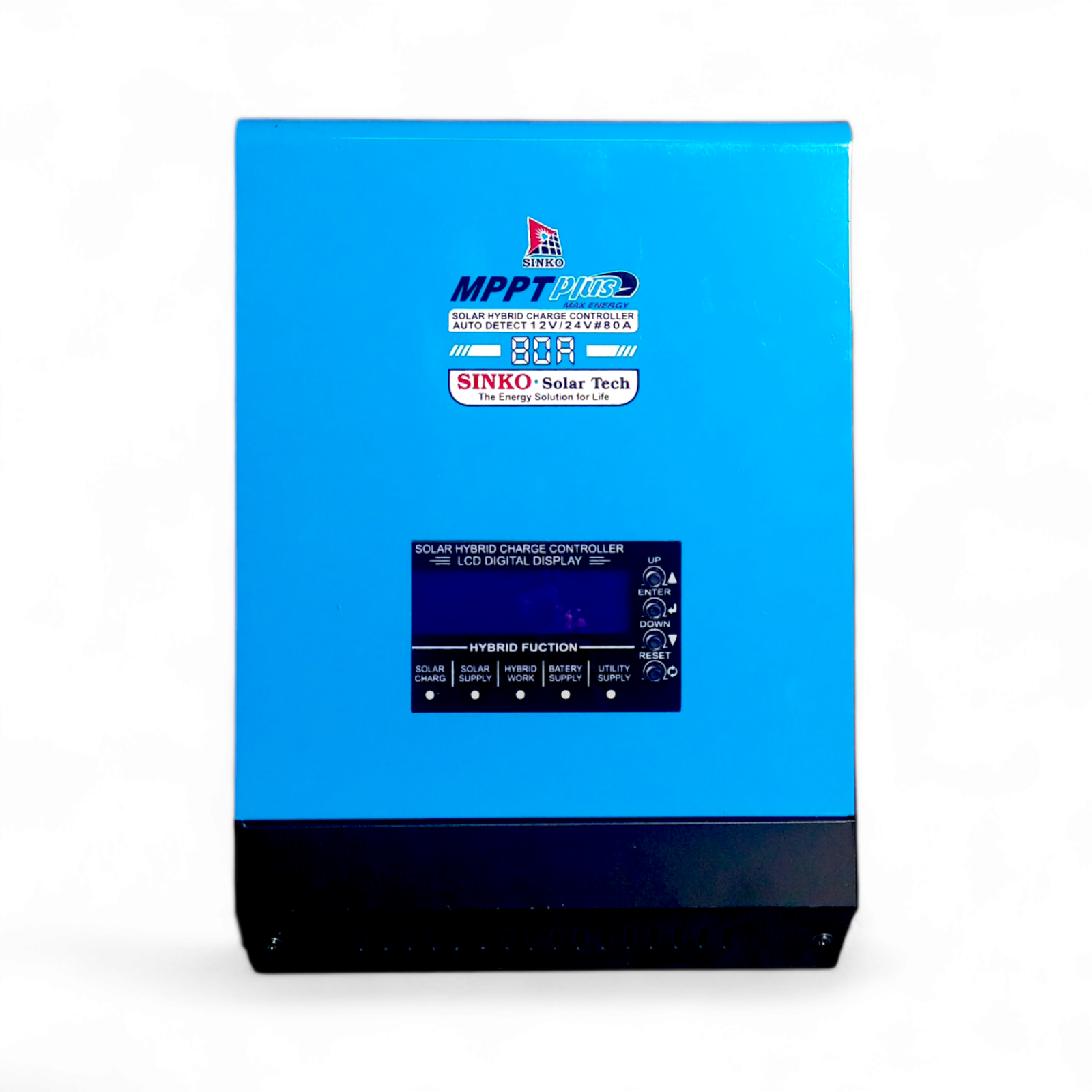 Sinko 80A Hybrid MPPT solar charge controller 12V/24V — solar equipment in Lahore, Pakistan