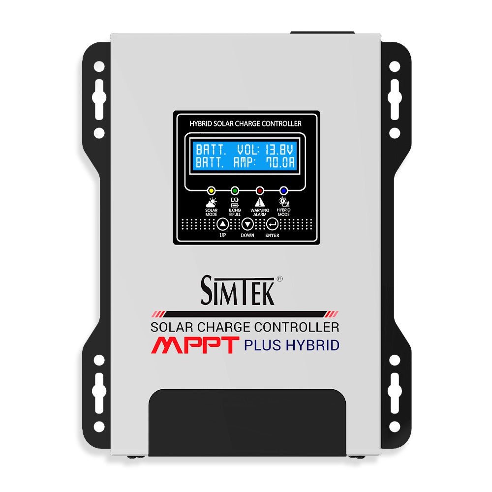SIMTEK 70A Hybrid MPPT Solar Charge Controller 12V/24V — solar equipment in Lahore, Pakistan