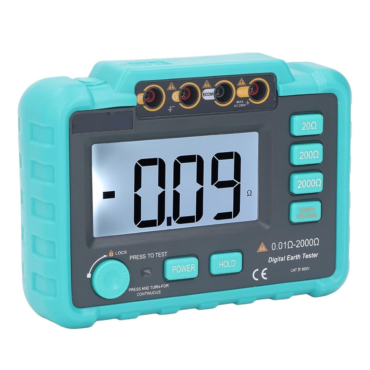 WinAPEX VC4105A+ Digital Earth Resistance Tester Ground Resistance Meter — solar equipment in Lahore, Pakistan