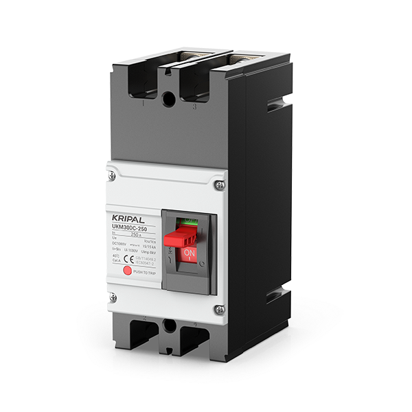 Kripal UKM5DC250 2-Pole  DC Moulded Case Circuit Breaker (MCCB) — solar equipment in Lahore, Pakistan