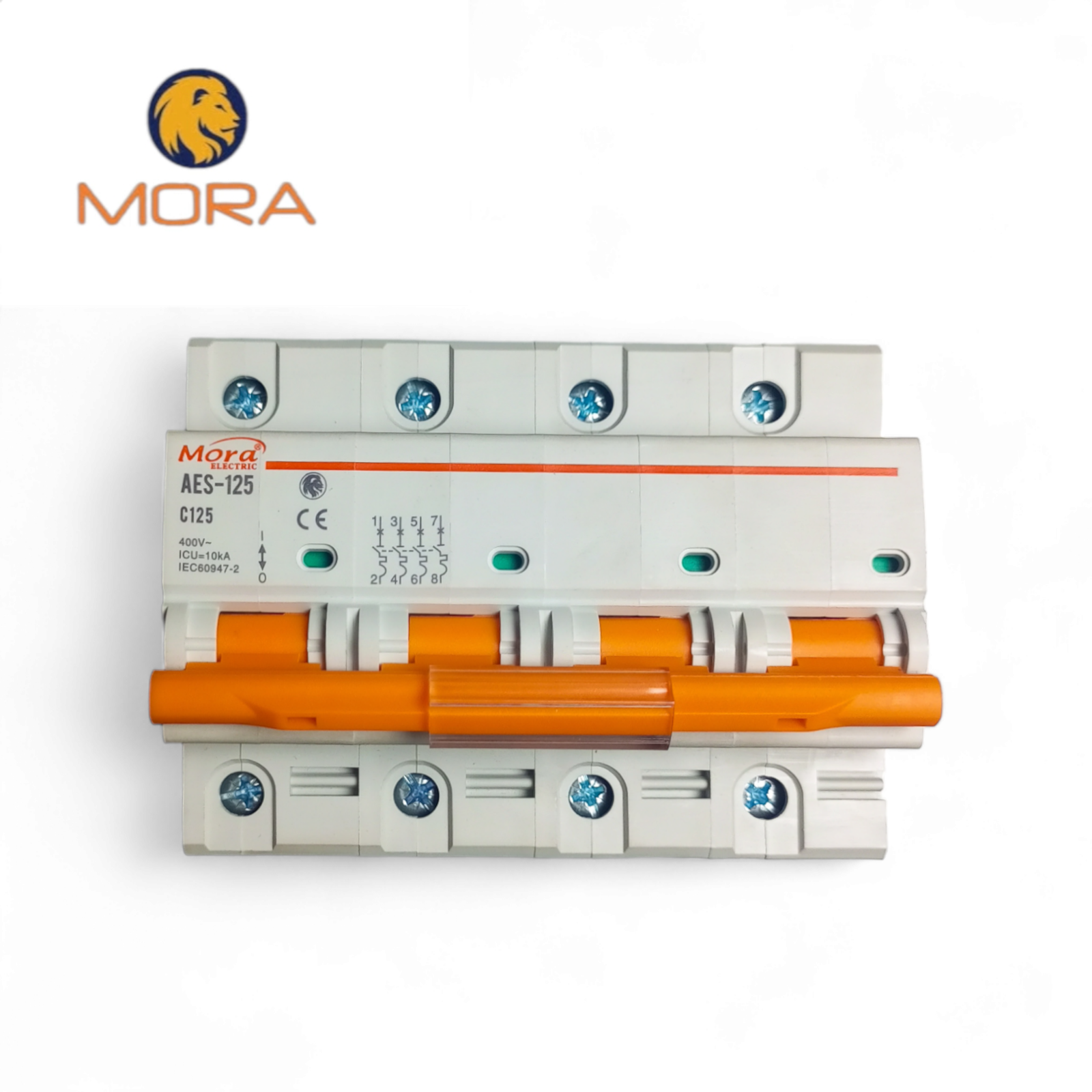 Mora 4P AC Circuit Breaker 400V 125A — solar equipment in Lahore, Pakistan