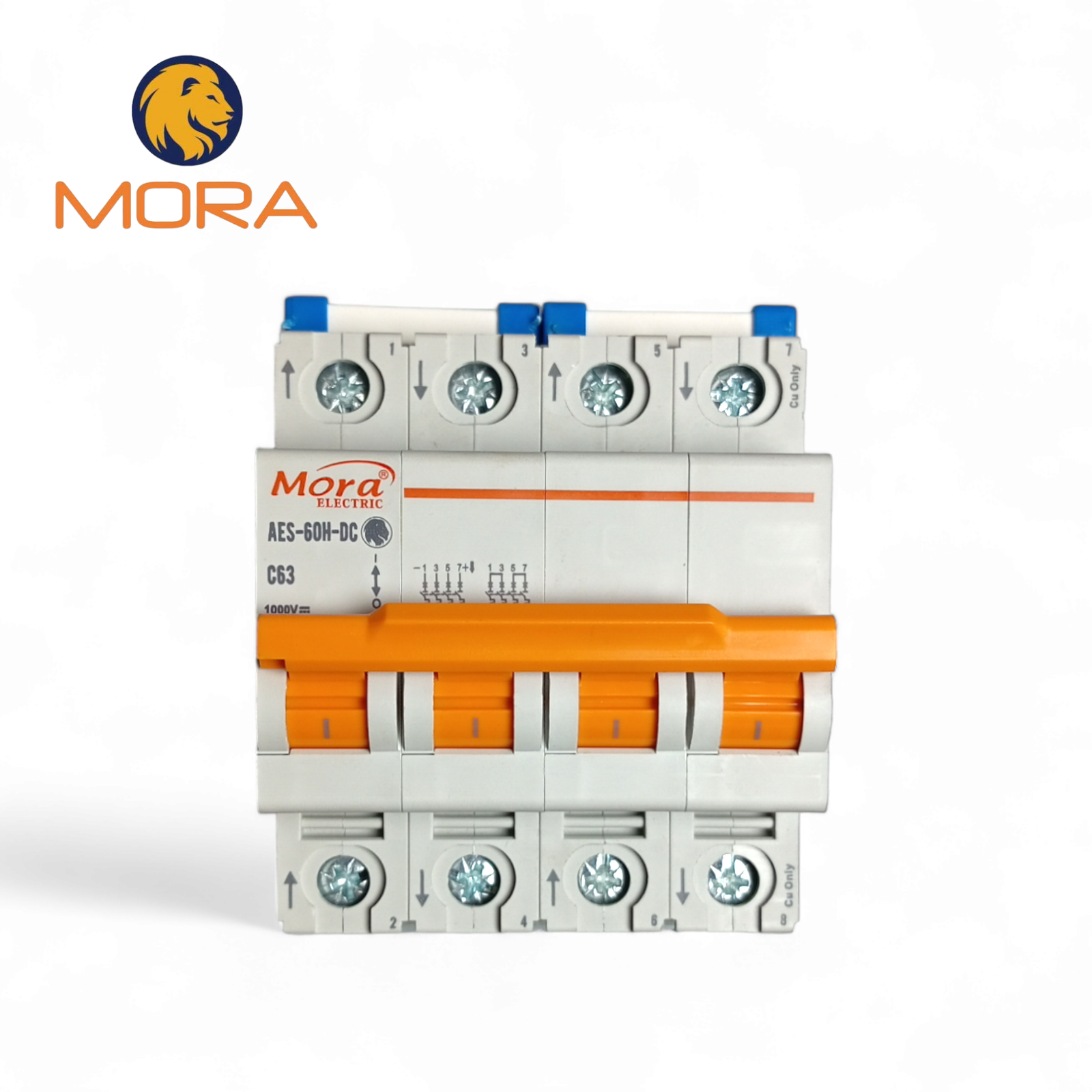 Mora 4P 1000V 63A DC Circuit Breaker — solar equipment in Lahore, Pakistan