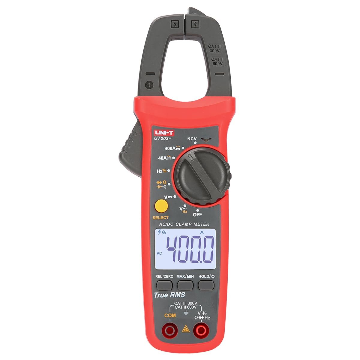 Uni-T UT203+ Digital Clamp Multimeter DC AC Current Voltmeter 400-400A — solar equipment in Lahore, Pakistan