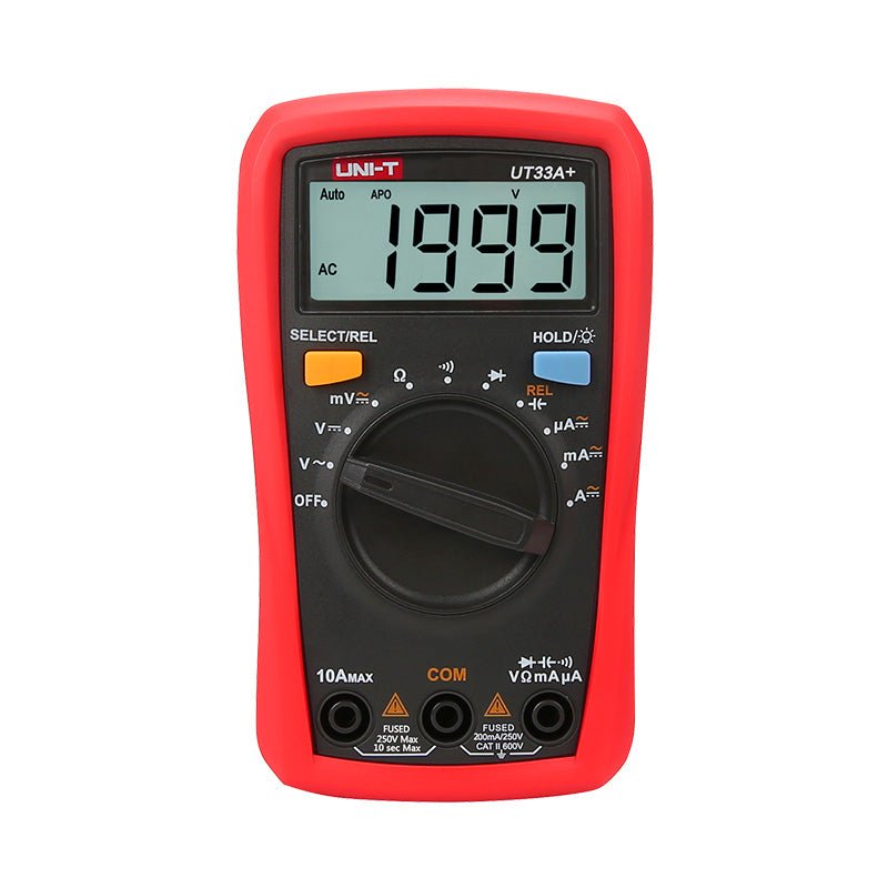 UNI-T UT33A+ Palm Size Digital Multimeter with Auto range — solar equipment in Lahore, Pakistan
