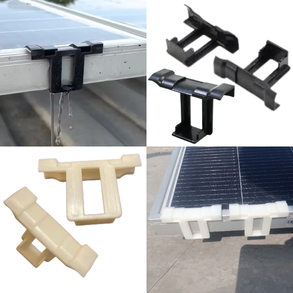 Solar Panel Water Drain Clips Plastic PV Module Water Drain Clip Cleaning Clip — solar equipment in Lahore, Pakistan